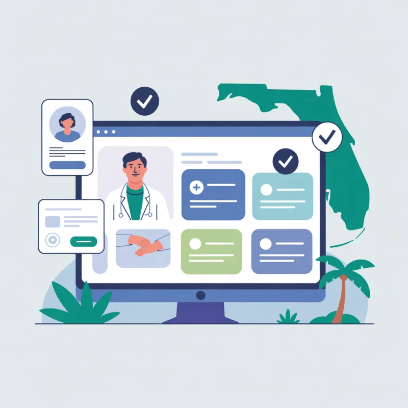 How Do Florida Healthcare Website Design Experts Create Trust Through Visual Design?